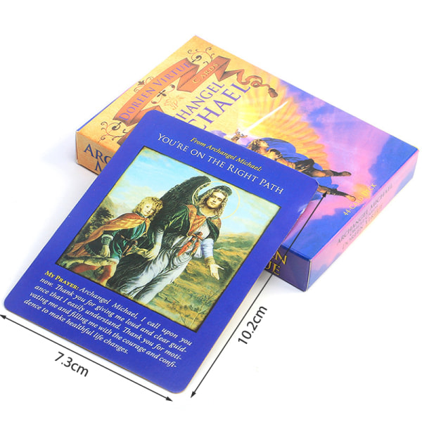Doreen Virtue Oracle Änglaorakel Tarot Oracle Card Board Deck Gam Archangel Michael one  size