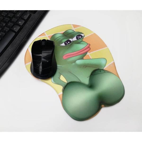 Ergonomisk musemåtte - Gamer musemåtte med Gel håndledsstøtte, Comfor