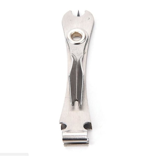 Fiskelina Cutter Clippers Eye Hook Cleaner Sharpener Snips För flugfiske Karp Grovfiske (1st, Silver) zdq