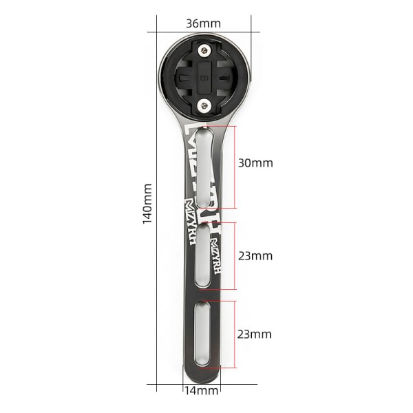 CDQ Cykel fram cykeldatorfäste för Garmin Edge/Giant/BrytonCDQ