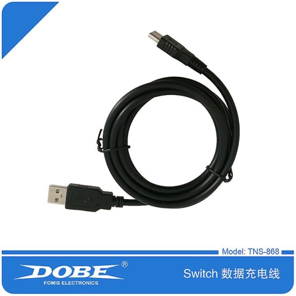 Switch Data ladekabel USB ladekabel 1,5 m Switch ladekabel Tns-868 svart ingen