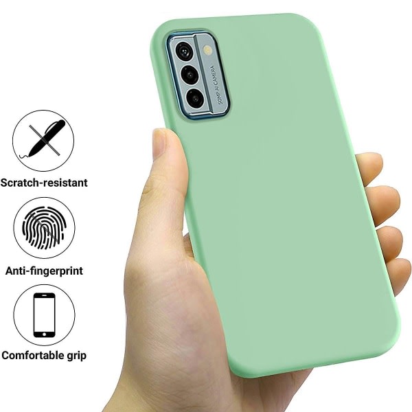 Flytande phone case till Nokia G22 Grön