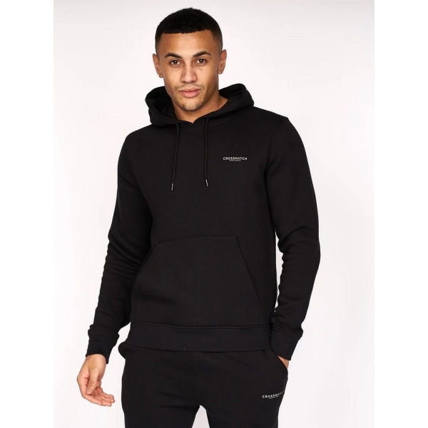 Crosshatch Herr Chelmere træningsoverall XL Sort Black XL zdq