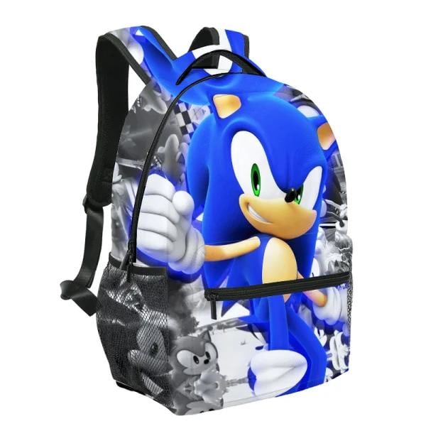 Sonic the Hedgehog Rygsæk - Taske til Børn Blue Blå