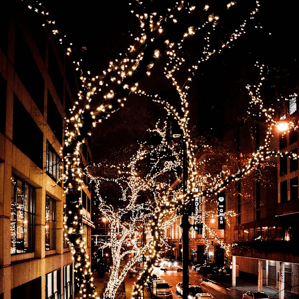 Solcellsdrivna utomhusljusslingor, 6-pack 22 meter 1200 LED-lampor med 8 lägen Vattentät dekoration Koppartrådslampor för uteplats trädgård Warm White6