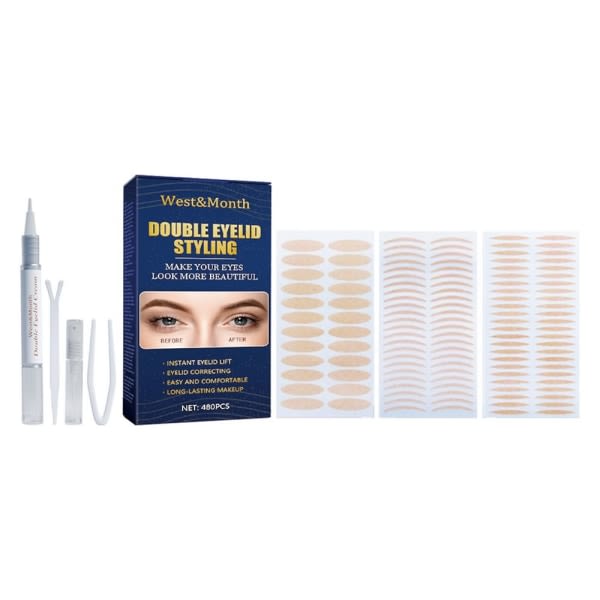 Ögonlocksklistermärke Ögonlockstejp Double Eyelid Paste