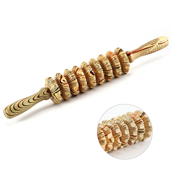 Træ Terapi Massager, Rullepind, Trigger Point