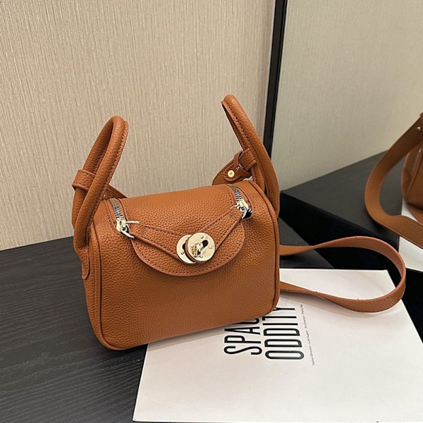 Tygpåsar Underarmshandväska BRUN brown