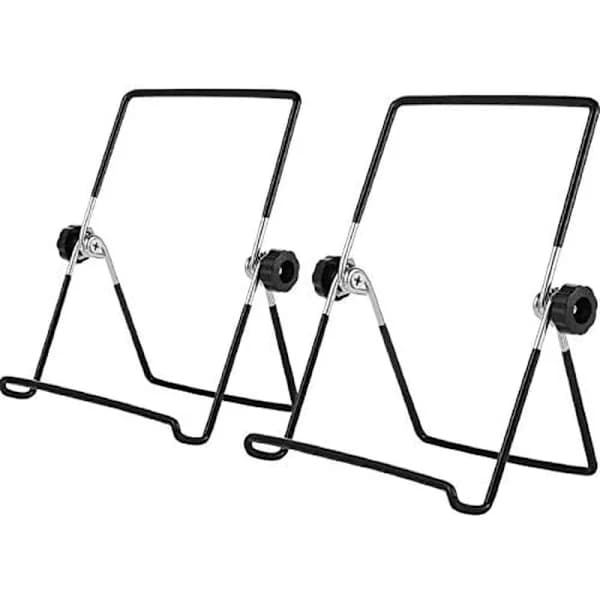 3-pack Justerbara Vikbara Tallriks- och Bildramsställ Staffli Displayhållare