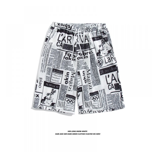 Strandshorts med färgglada print för män Hot Summer Badbyxor Sport löparbaddräkter mesh -DK7018 zdq