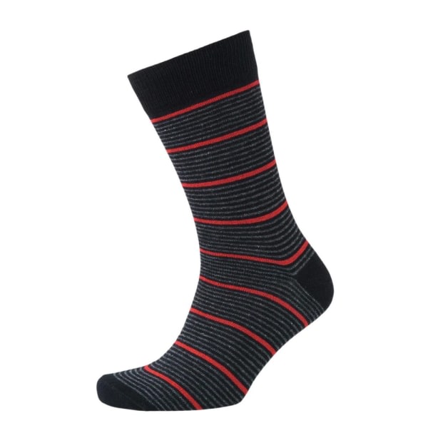 Pengar Stripe Strømper for menn (3-pakning) 6 UK-11 UK Svart Black 6 UK-11 UK zdq