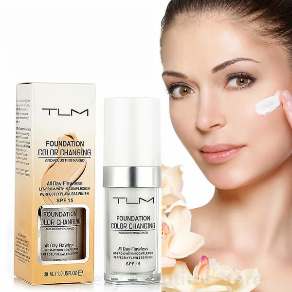 30 ml färgförändrande foundation makeup bas 1 st