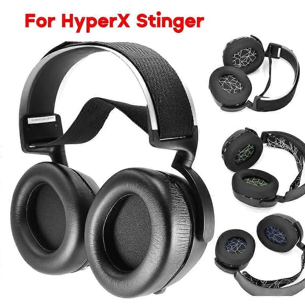 Mjuka öronkuddar för HyperX Stinger-headset, öronkuddar i memory foam, öronkuddar_tfrf