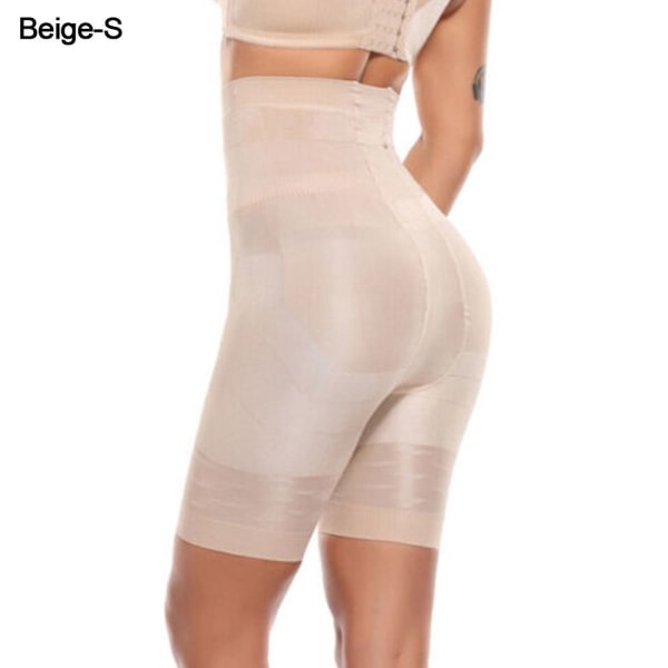 Body Shaper Høj Talje BEIGE S zdq