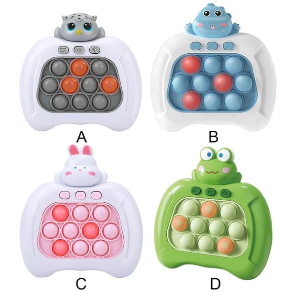 Pop It Fidget Leketøy, Quick Push Spill Pop Fidget It, Quick Push Pop Boble Spillmaskin, Pop It Kontroller Spill, Boble Sensoriske Klemmeleker_TF