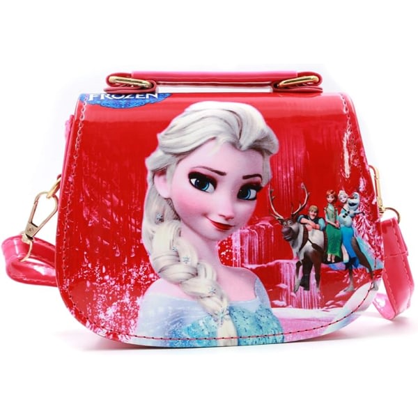 Små flickor Crossbody-plånbøker, Princess handväska for barn flicka kvinne