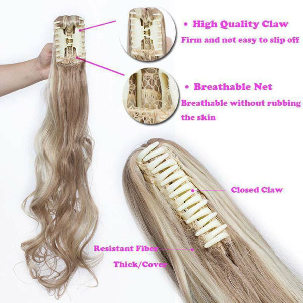 Jaw Horse Tail Claw Hairpiece TYPE 15 TYPE 15 Type 15