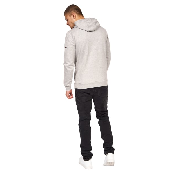 Smith & Jones Herre Owans Sweatshirt med lynlås M Grå Marl Grey Marl M zdq