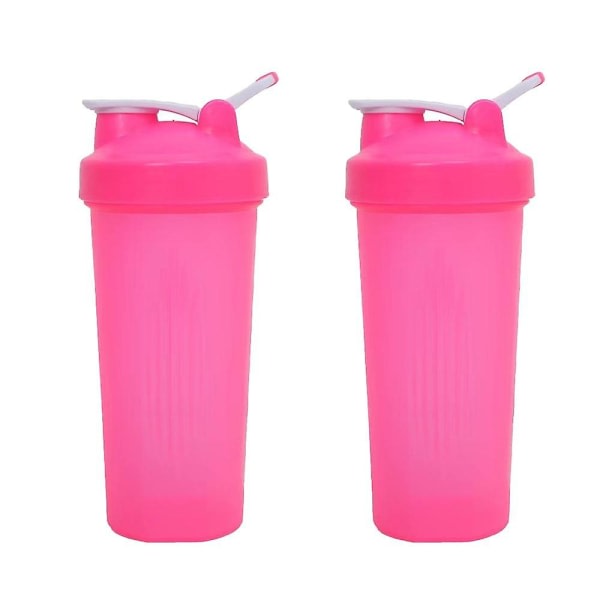 3,8l Fitness -sportflaska med sugrör Stor kapacitet vattenkopp Pink