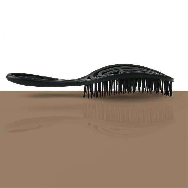 Professionell ventilerad hårborste kam Antistatisk Avslappnande hårbottenmassage Våttorra hår Kammar Frisörstylingverktyg