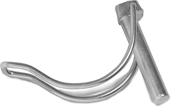Pinnklämmor Rör 8X60 galvaniserat stål (10-pack)_tfrf