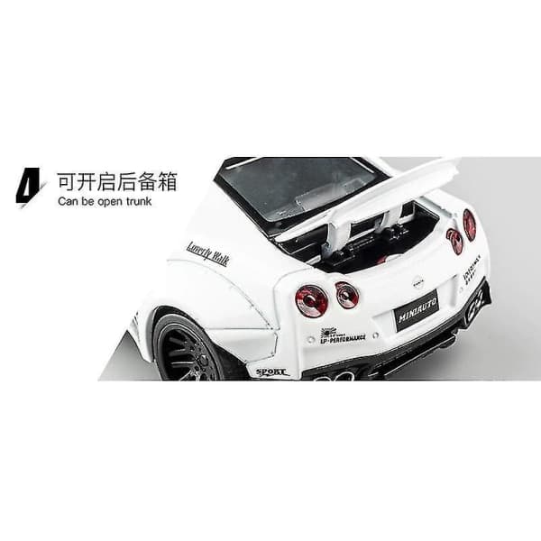 1:32 Nissan GTR R35 Diecast-legetøjsbil (sort)