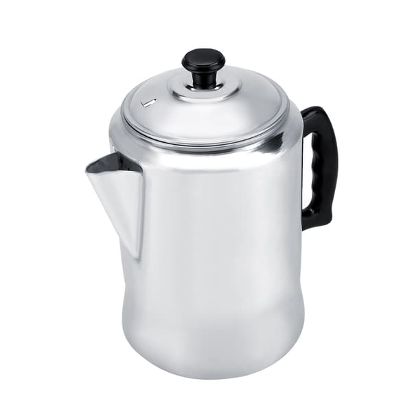Kaffe Perkolator Kande i Aluminiumlegering, Tekande til Komfur med Låg