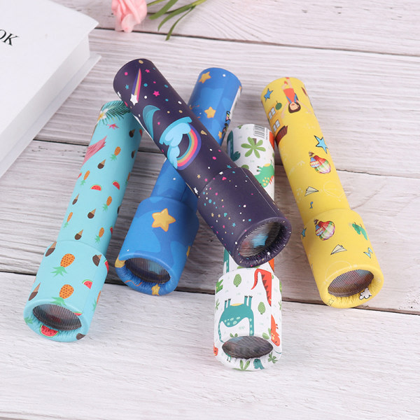3 stk roterende kalejdoskop Magic Classic pedagogiske leker for barn Multicolor 3pcs