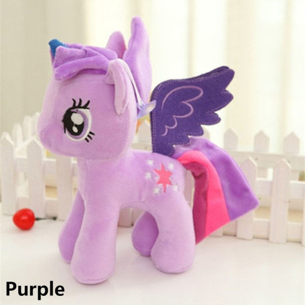 25CM My Little Pony Enhjørning Legetøj LILA lilla
