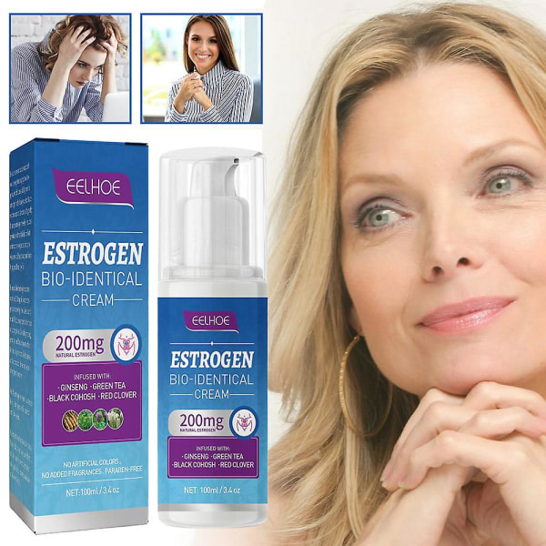 100 ml östrogenkräm för att lindra klimakteriet - forbedrer din indre og ydre balancemetabolism null ingen