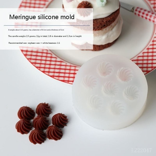 Ljusformar ljus stearinljus DIY gjutformar i silikonform LZ22047 proteinsocker