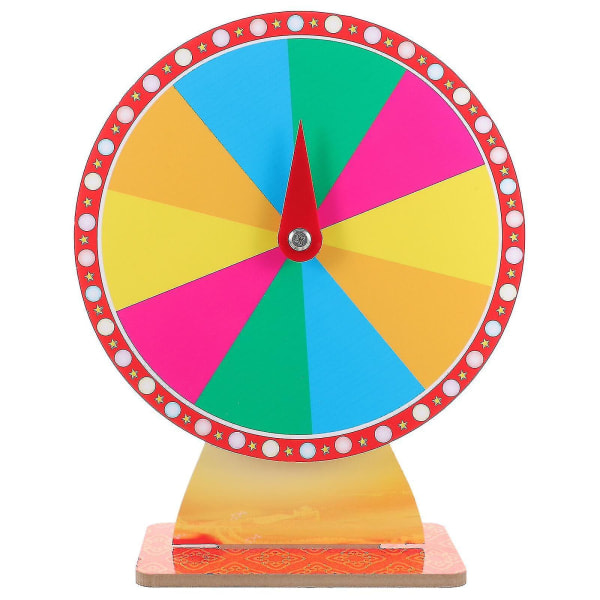 Roulettehjul Fortune Roterande Roulettehjul Party Roulettehjul Spel för Karneval [DmS]
