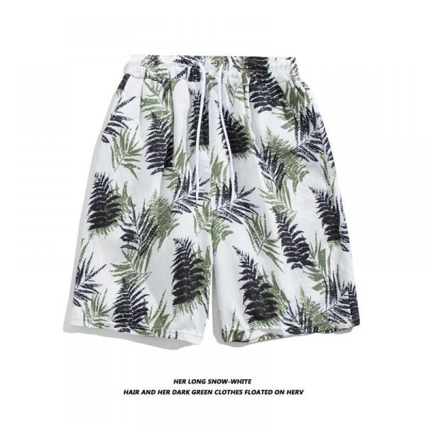 Miesten värikkäät printti-uimashortsit Hot Summer -uimashortsit Urheilulliset uimapuvut mesh-vuorella -DK7028 zdq