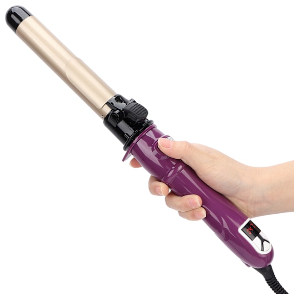 28 mm Automatisk Hårrullare Lila Temperaturjustering Professionell Locktång 110‑240V 0.1