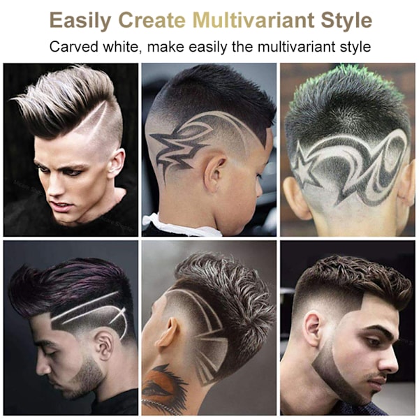 Hårklippare för män, sladdlös rakapparat, klipptrimmer, barbermaskin 1