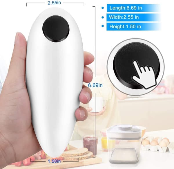 Electric Can Opener, Automatic Can Opener for Restaurants for Seni