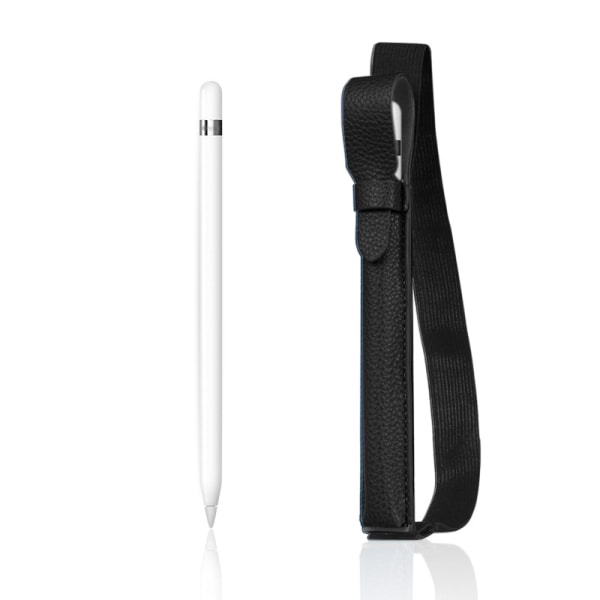 Veske for Apple-etui, svart, pennholdare for penna (