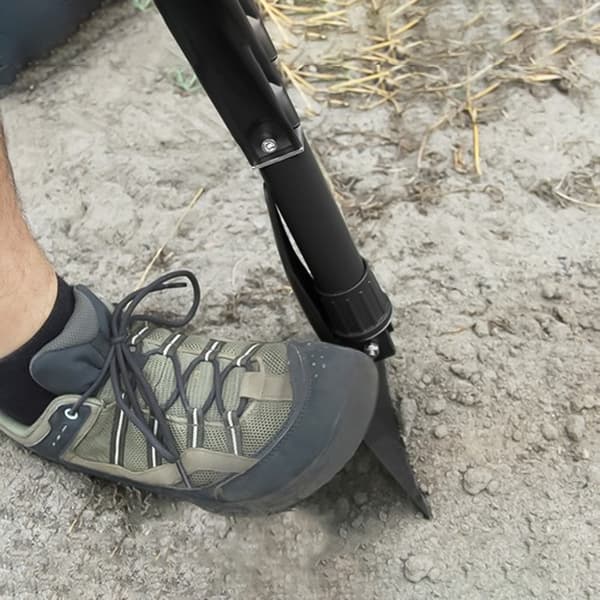 3-i-1 Sammenklappelig Spade/Hakke/Sav - Camping_tfrf 1250