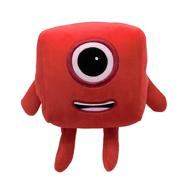 Numberblocks Pehmolelu Pedagoginen Pehmeä Täytetty Numberblocks-nukke Lahjat [DB] 1