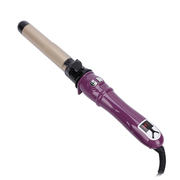 28 mm Automatisk Hårrulle Lila Temperaturjustering Profesjonell Krølltang 110‑240V 0.1