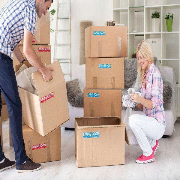 5 rullaa 250 kpl liikkuvia tarroja