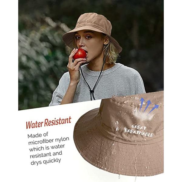 Unisex-kalastajanhattu naisille ja miehille, nopea kuivuminen
