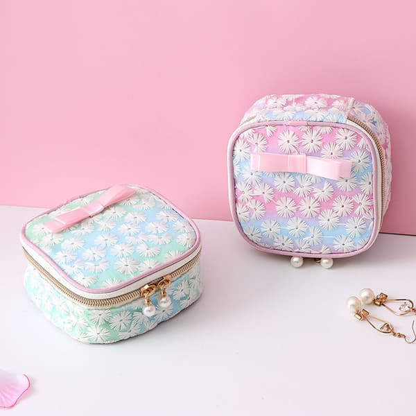 Sanitetsbind Taske Sanitetsbindpose Organizer Holder Broderi