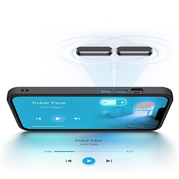 Tech-Protect iPhone 14 Pro Max Kuori MagSafe MagMat Musta/Läpinäkyvä 40