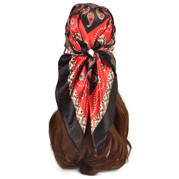 Elegant silkescarf för kvinnor