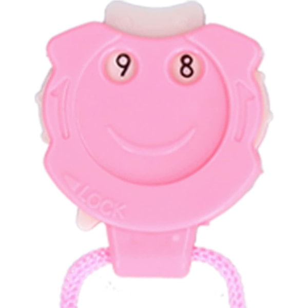3 st stickräknare, radräknare, stickmaskräknare, virkmaskmärke, rosa
