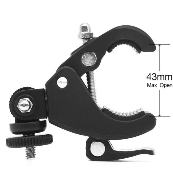 CDQ Kamera Sykkel Clamp Håndtak Clamp Bar Kamerafeste