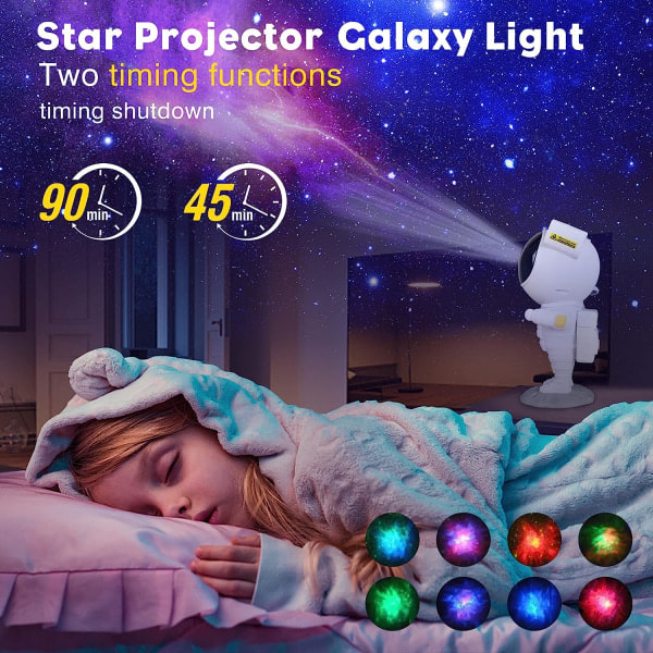 Space Buddy Astronautti Galaxin Projektor Pleshy Spaceman