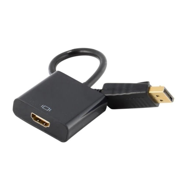 DisplayPort till HDMI adapter, 20-pin ha - ho, svart