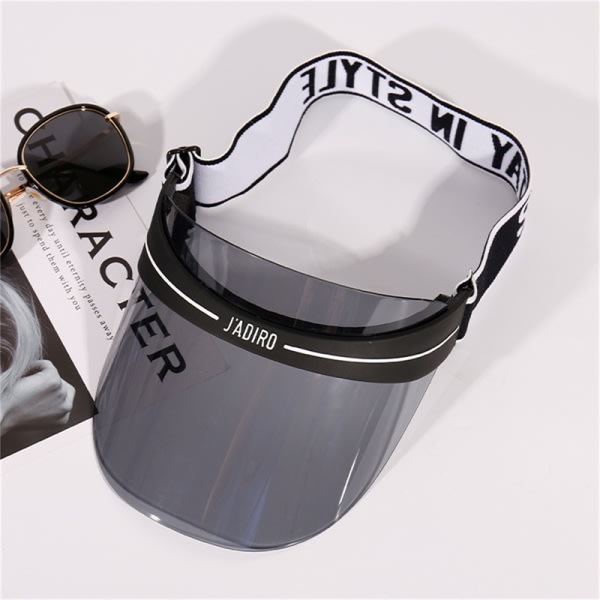Sommer Solbeskyttelse PVC Tom Hatt Strand Ferie Utendørs Reise A2 One Size